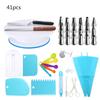 41Pcs Set Professional Cake Decorating Rotating Turntable Tools Set