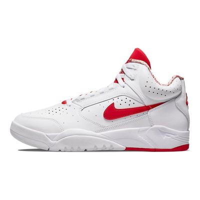 Air Flight Lite Mid White University Red Men Sneakers DJ2518-101