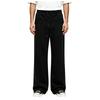 Men's Casual Loose Fit Wide Leg Pants with Elastic Waist Straight Leg Long Trousers