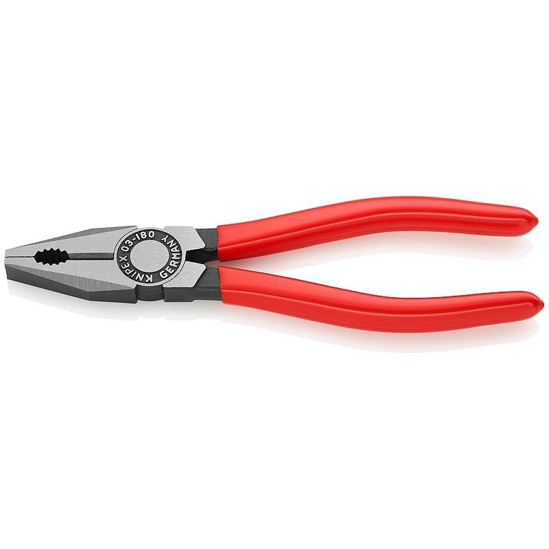 

Клещи Knipex Комбинированные 180 мм Ручки для заливки фосфатированные Sb