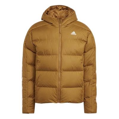 Mens Essential 3 Stripes Down Midweight Puffer Jacket