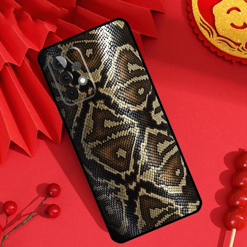 

Snake Skin Case For Samsung Galaxy M55 M35 M15 M11 M12 M13 M14 M06 M16 M36 M56 M31 M53 M32 M52 M34 M54 Samsung M52 5G