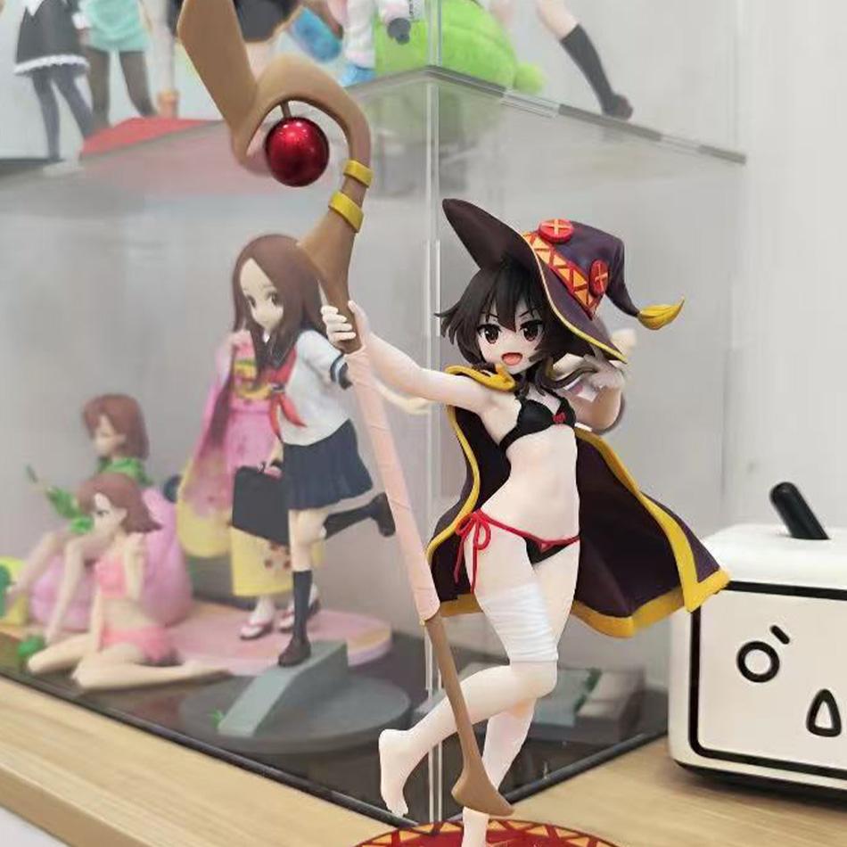 New KonoSuba: God's Blessing On This Wonderful World Megumin the Great Mage Swimsuit Beautiful Girl Figure Model Ornament