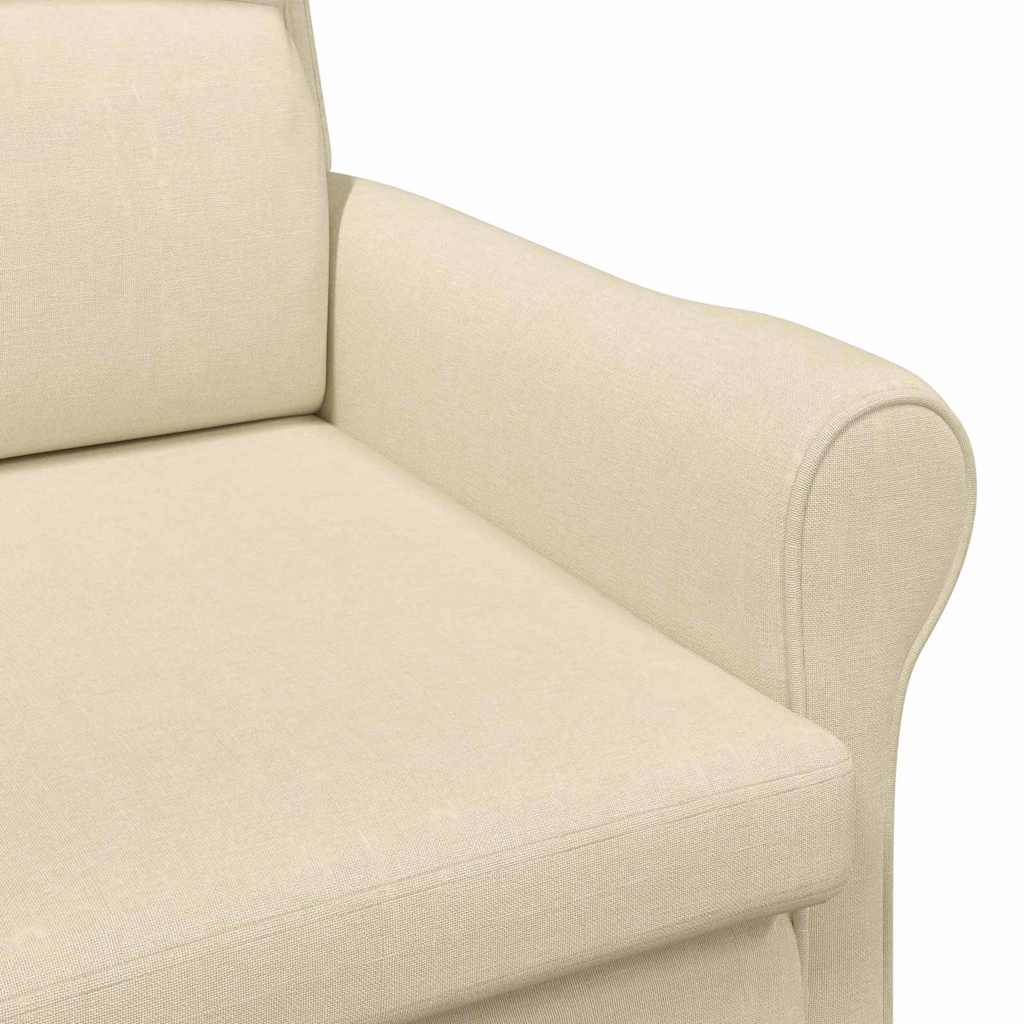 Cream Fabric Armchair