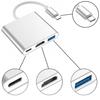 Adapter, 3-In-1, Usb Type C, To Hdmi, Space Grey, Co2