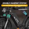 Ny K10 terräng elcykel 2000W dubbelmotor 52V 43Ah dubbelt batteri 20 * 4,0-tums tjockt däck elcykel hydraulisk broms