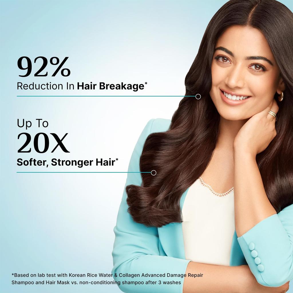 Pilgrim Advanced Damage Repair Shampoo For Dry And Damaged Hair Frizz Control Shine Care Daily Unisex Use 200 Ml Pack Of 2