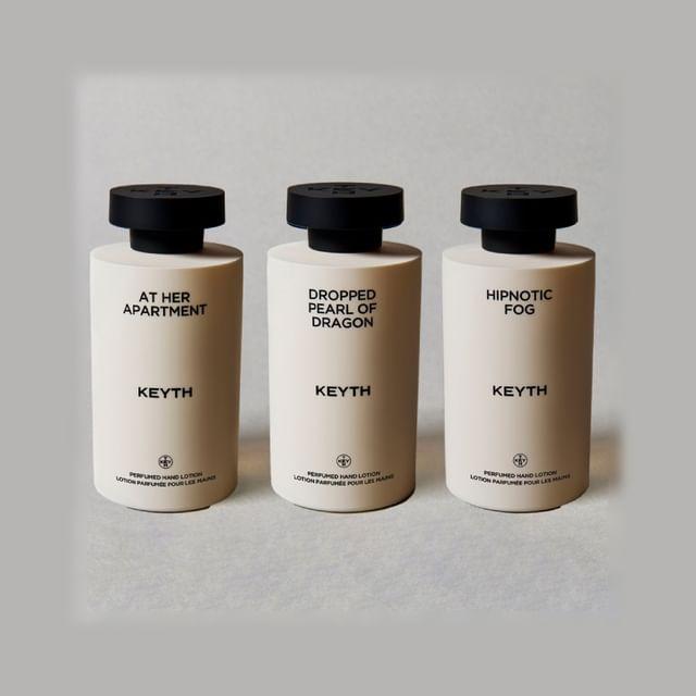 KEYTH - Hand Lotion - 3 Types At Her Apartment