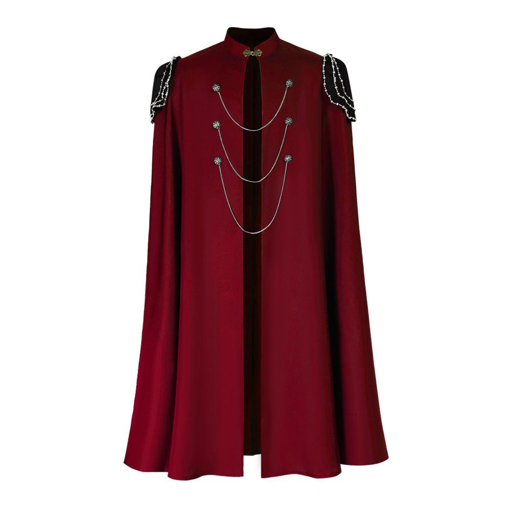 Europäischer Königs Umhang Mit Vintage Design Für Cosplay Und Themen-Events