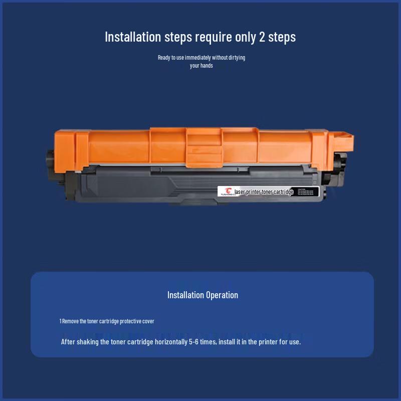 Tusheng DTK1L 4-Color Compatible Toner Cartridge Set for Deli DCM24ADN