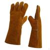 1 Pair of Protective Gloves Welding Gear Welder Protecting Hand Safety Brown