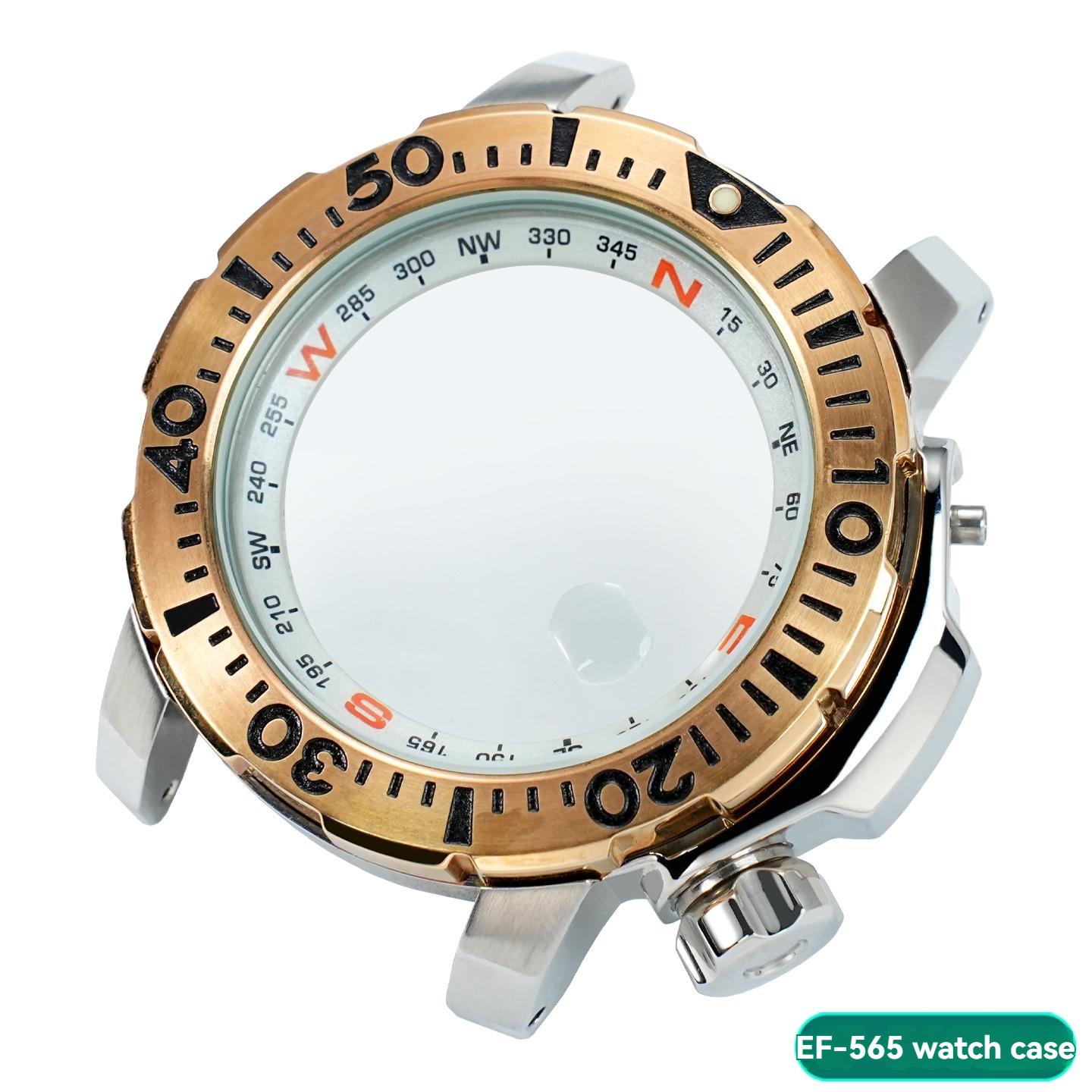 

Для годинника Casio EF-565 EF565 EF 565 Високоякісний Суцільний Корпус з Нержавіючої Сталі Модифікація Кільце Циферблата Корпус Аксесуари для Годинників