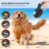 5M Automatic Retractable Leash for Medium and Large with Auto Brake Lock Ergonomic Lightweight Grip Reinforced Nylon Pet Leash Dogs, & Function,