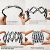 Convenient Foldable Solid Plastic Hairband For Women Girls Travel Stretchable Headband Hair Head Band Novelty Hair Accessories