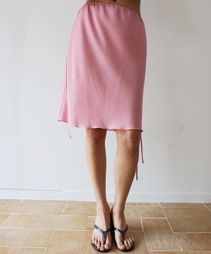 M.M.M Garden Midi Skirt_Pink