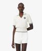 LACOSTE Women'S Mif Open Collar Short Sleeve Sweater Af9842-56G 70V