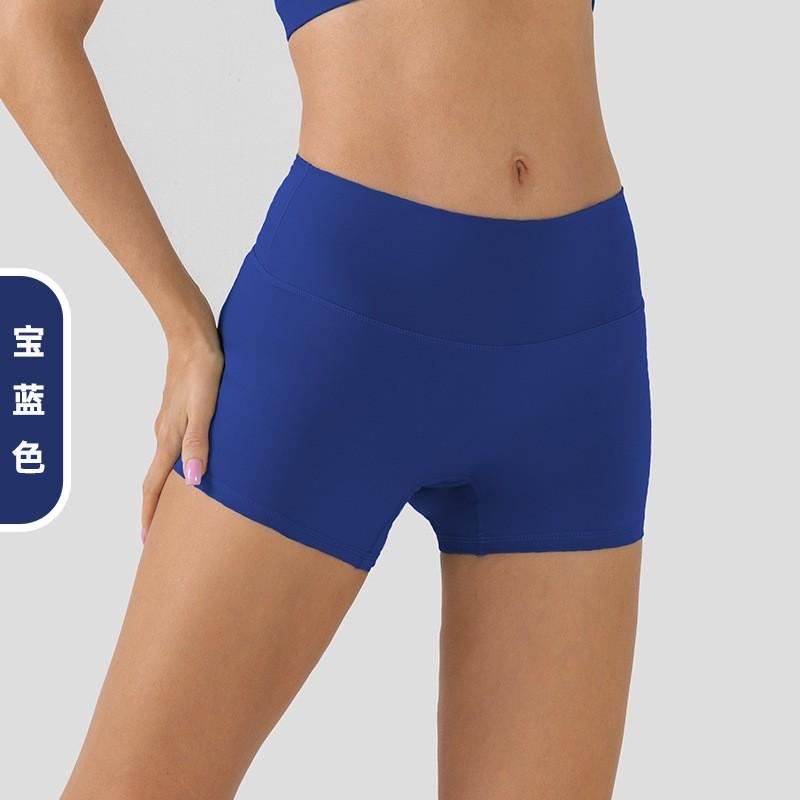 High-Waisted Yoga Shorts Women Breathable Compression 3/4 Leggings Running Gym Cycling Fitness