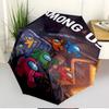 Among Us Print Automatic Open Close Umbrella, Portable Foldable Umbrella, for Outdoor Commute Camping Trip, Ideal Birthday Gift