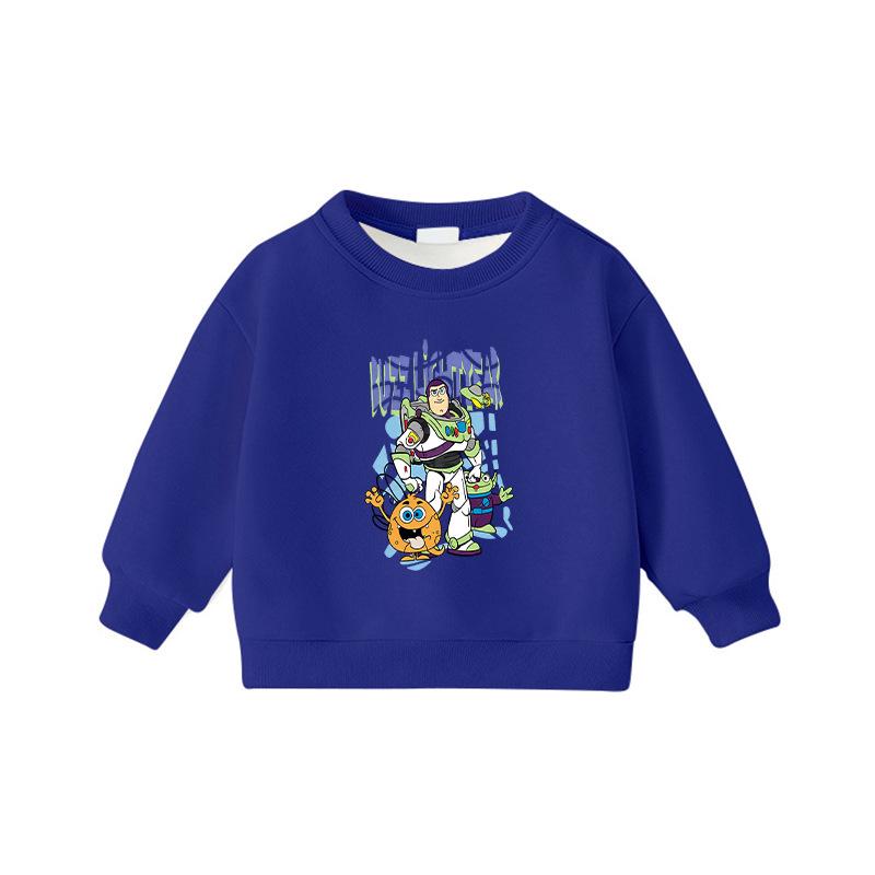 Unisex Kids' Round Neck Long Sleeve Warm Korean Style Fashion Hoodie