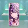 Genshin Impact Raiden Shogun Baal Clear Case For Xiaomi Mi Poco X3 NFC M3 Pro F3 F1 11 Lite 12 Note 10 11T 9T Phone Cover