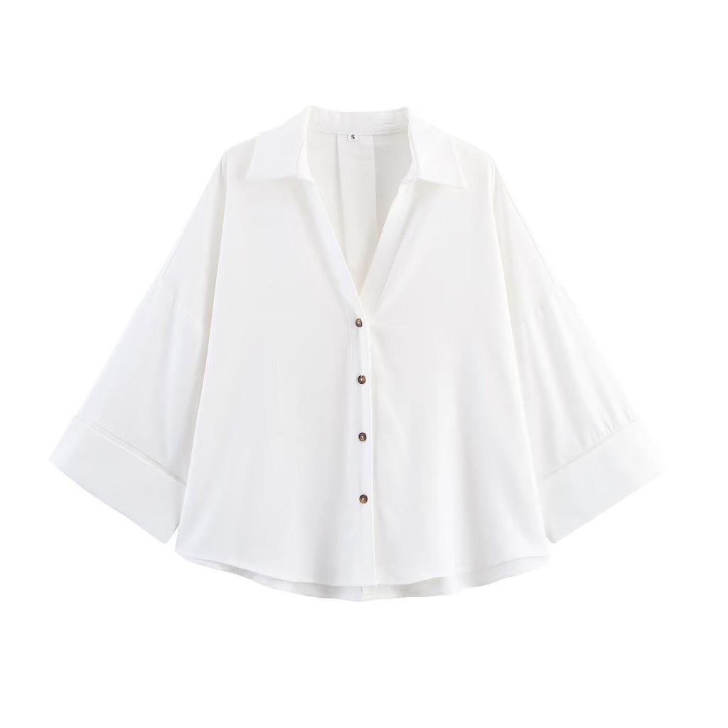 Summer 2025 Women's Slimming Linen Striped Long-Sleeve Shirt