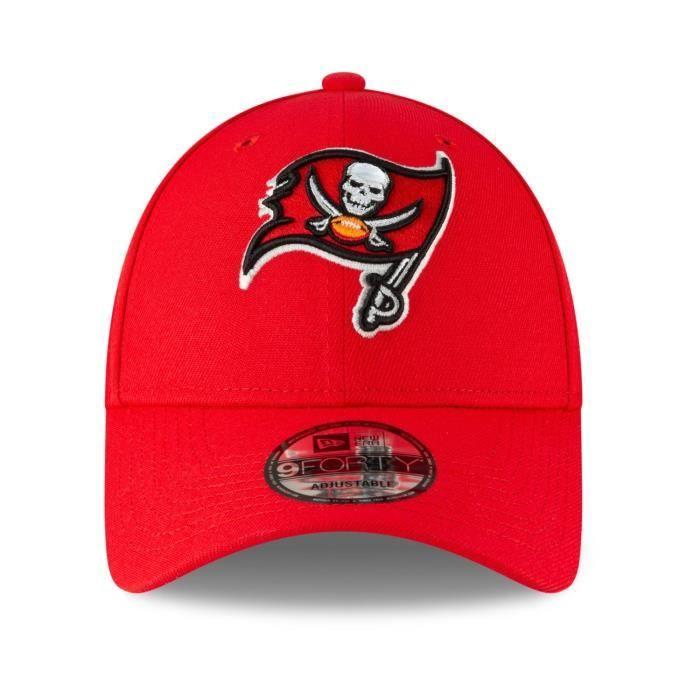 Casquette 9FORTY - New Era - Tampa Bay Buccaneers - Rouge - 100% Polyester - Sportswear
