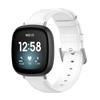 For Fitbit Versa 4/Sense 2 Watch Band Soft Genuine Leather Replacement Strap with Solid Buckle