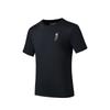 Comfortable Simple Letter Round Neck Versatile Casual Breathable Short Sleeve T-Shirt Men Tops Basic-Black 152527159-3