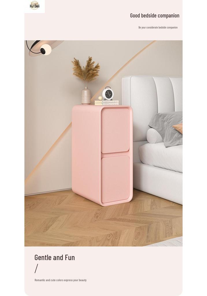 Comodino Moderno Minimalista Ultra-Stretto