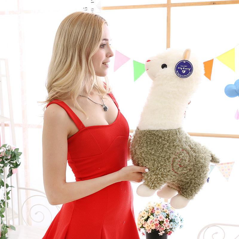 

Divine Beast Alpaca Doll Grass Mud Horse Plush Toy Cartoon Sheep Doll Gift Premium Durable Quality Useful Practical 28cm
