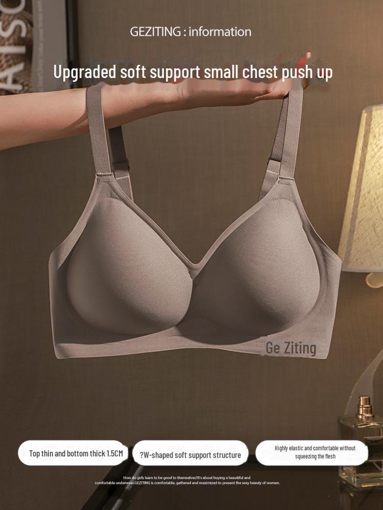 

«Оригинальный корейский утолщенный бюстгальтер против провисания для маленькой груди» S 70A/70B/70C