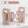 Extendable Desktop Bookshelf & Pen Holder with Foldable Book Clip