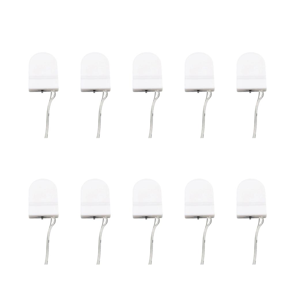 Set of 10pcs Secure Flip Cover Battery Case for CR2032 LIR2032 Cells Electronic Devices and Projects Battery Box