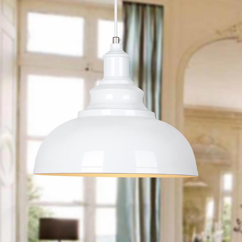 Nordic Loft Simple Retro Industrial Style Restaurant Lights Bar Cafe Creative Clothing Store American Pot Lid Pandent Lights