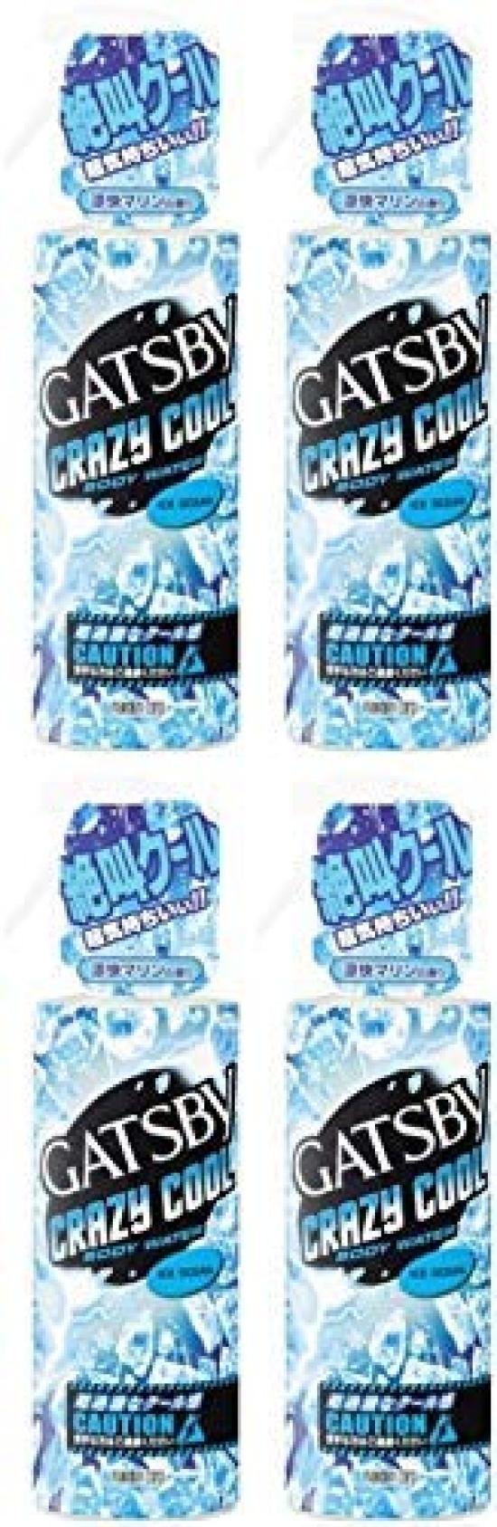 

Gatsby Crazy Cool Body Water Ice Ocean 170 мл x 4 шт. [Оптовая закупка]