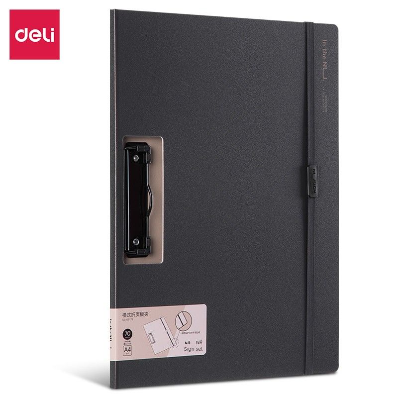 Writing Pad Plate Holder Color Minimalist Fashion Office Desktop File Information Meeting Record Foldable Portable Boss Signature Test Paper Splint