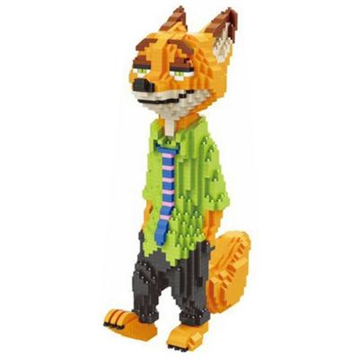 [Alkulbalm-Nanoblock-Utopia] LP Big Nick LP Zootopia Block, popularne koreańskie zabawki