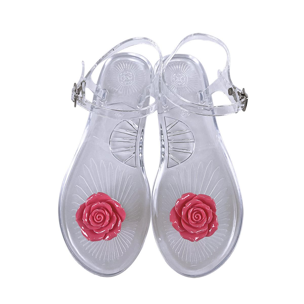 

Самые продаваемые женские сандалии Camellia Jelly - нескользящая мягкая подошва 42 прозрачный