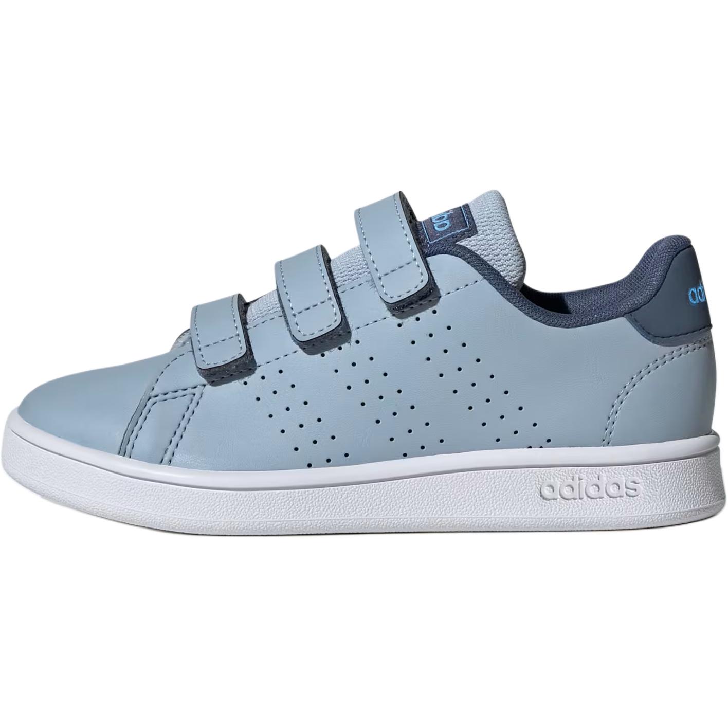 

Adidas Advantage Court Lifestyle Comfortable Versatile Non-Slip Durable Low-Top Kids Skate Shoes Kids Skate Shoes Blue ID5292 30½