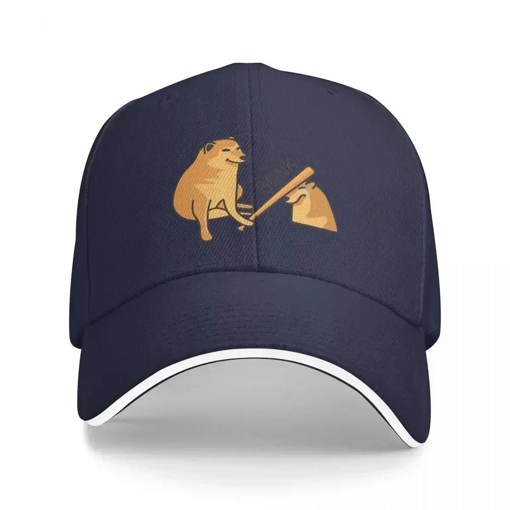Cheems Bonk Dog Baseball Cap Hip Hop Beach Mountaineering Foam Party Hat Unisexs Womens