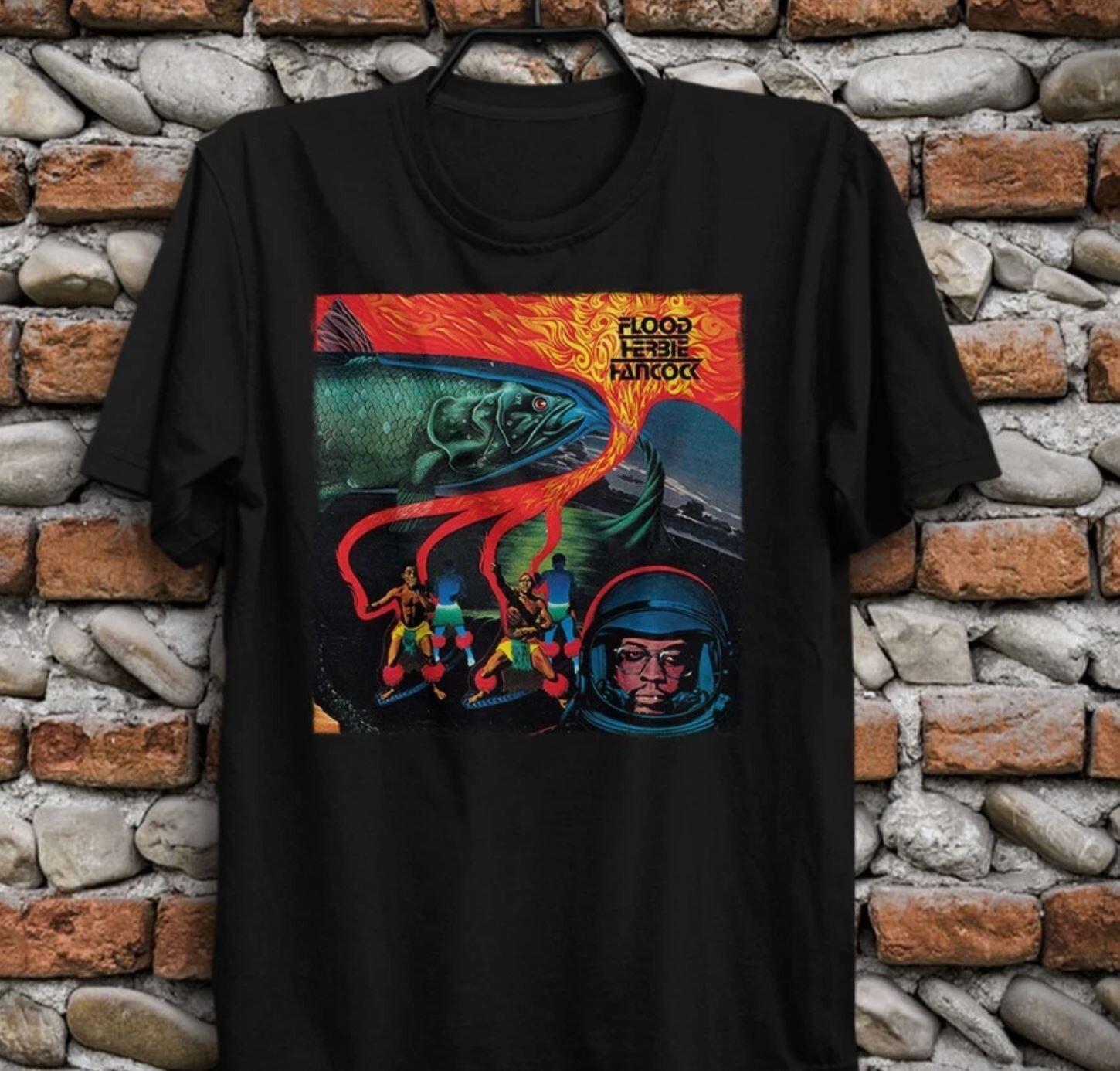 Flood Herbie Hancock Funk Jazz TShirt The Headhunters Bennie Maupin Paul Jackson M