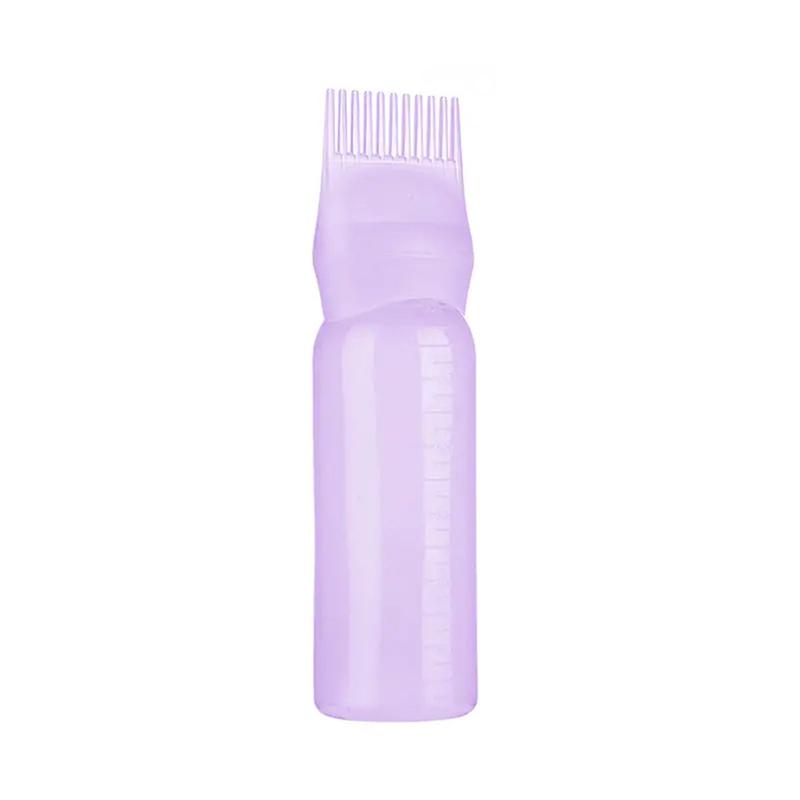 120ml Haarfärbemittelflasche mit Applikatorbürste Salon Haarfärbemittel Färbeflaschen