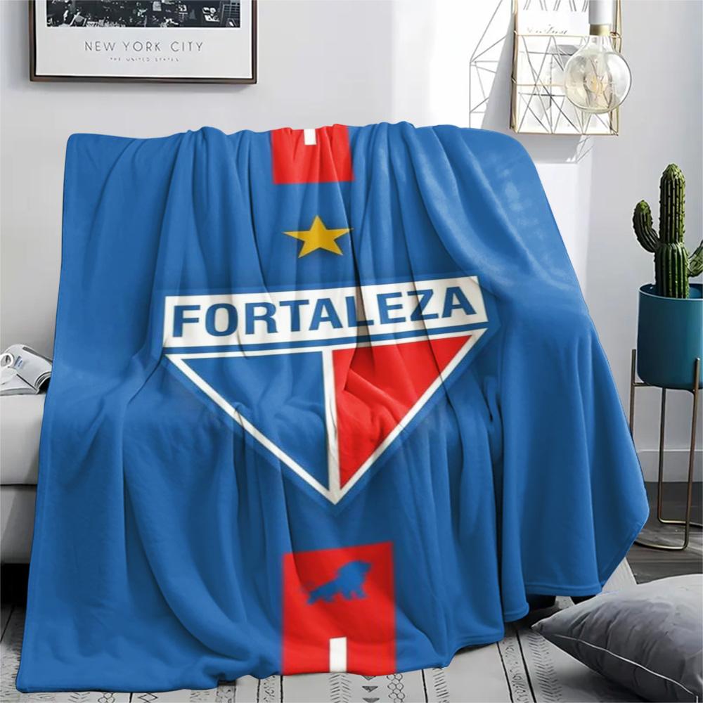 1Pc Fortaleza Print Flannel Blanket High Quality Warm Comfortable Cover for All Seasons Perfect for Gifts Home Decor