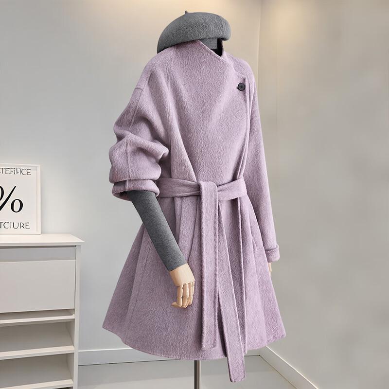 

Women s Lambswool Double-faced Winter Coat XL