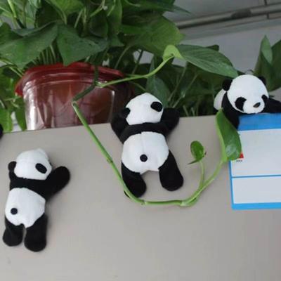 Fridge Magnet Strong Magnetism Easy To Attach Removable Anti-fall Shockproof Cartoon Panda Crouching Fridge Sticker Kitchen Accessory