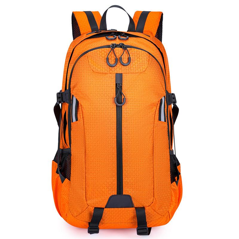 Zip Backpack Outdoor Large Capacity Mountaineering Bag Splash Proof Travel Bag