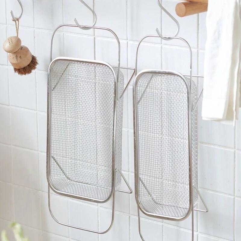 Kuchyňský cedník na zeleninu Nerezový cedník Odkapávač na ovoce Roztažitelná rukojeť Přes dřez Oválný Nástroje s jemnou síťkou