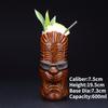 Tazza Tiki Tazze da Cocktail Hawaiane Tazza Divertente in Ceramica Creativa Tazze Tiki Tazza da Birra per Bevande Tazza da Vino Strumenti per Bar Regalo per Amici