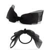 ELLEHAIR Black Ribbon Hair Scrunchie ELSC006