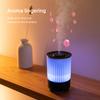 2025 New Rainbow Aromatherapy Humidifier Desktop Air Humidifier for Home Office Car USB Flame Mini Humidifier